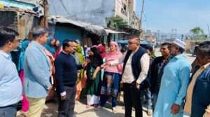 Haldwani news: विधायक. सुमित हृदेश ने मौके पर पहुंचकर  लोगों की समस्याएं सुनी