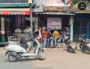 आज बनभूलपुरा थाने के सामने उत्तराखंड पावर कॉरपोरेशन लिमिटेड ने अपना कैंप लगाया