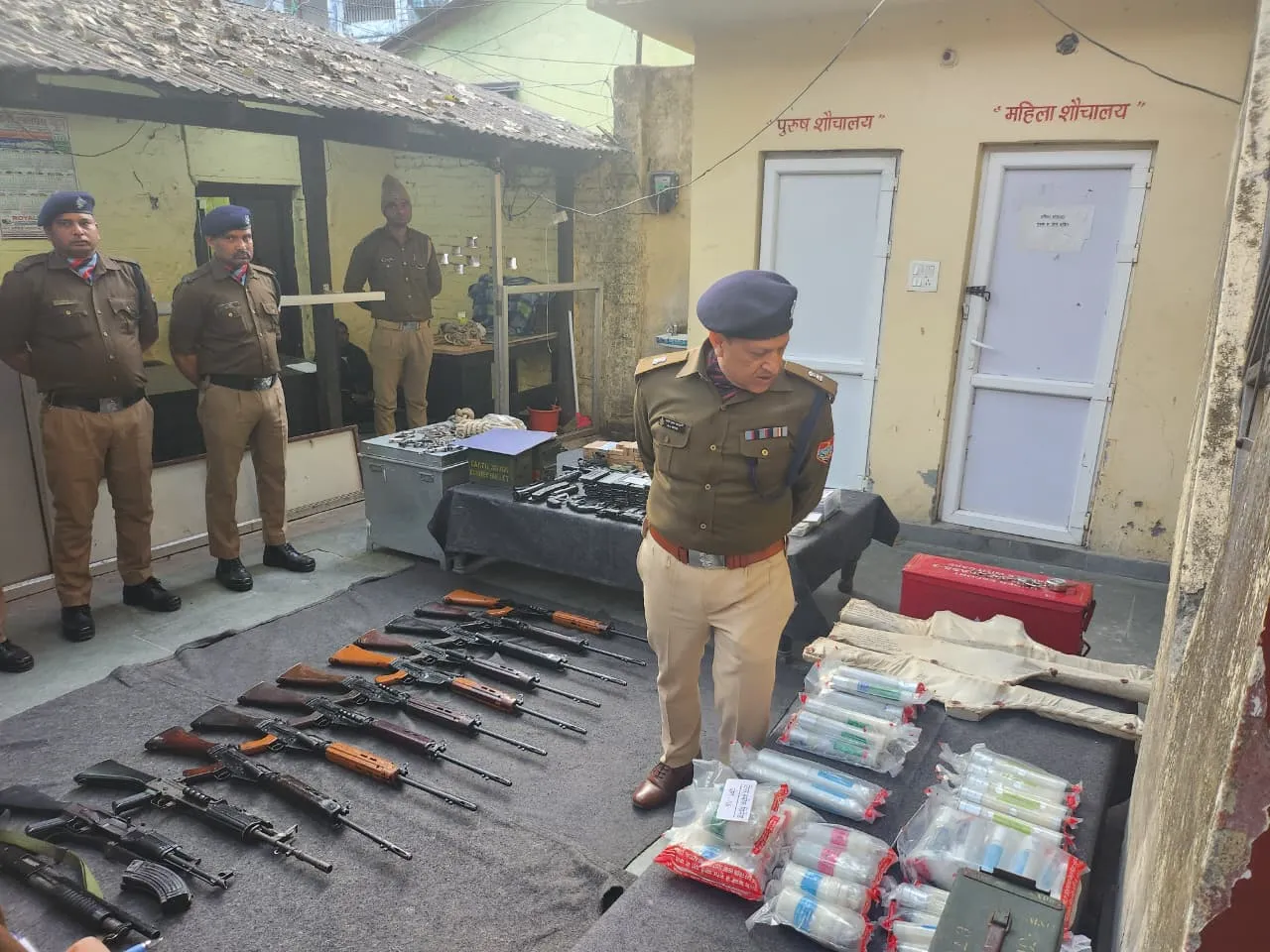 एसपी हल्द्वानी ने कोतवाली बनभूलपुरा का किया वार्षिक निरीक्षण,