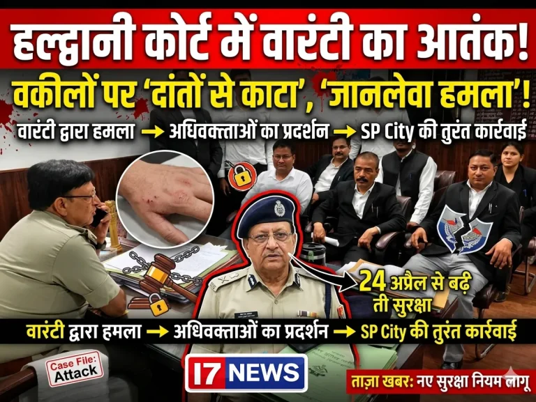 कोर्ट में हंगामा: वारंटी ने वकीलों पर किया जानलेवा हमला, दांत से काटकर मचाया आतंक!