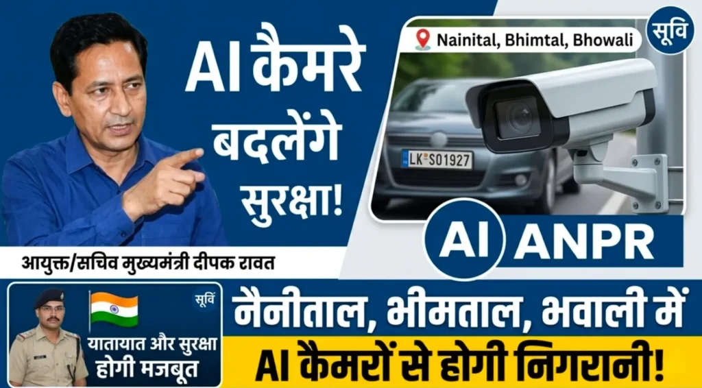 नैनीताल, भीमताल और भवाली में अब AI कैमरों का पहरा: यातायात और सुरक्षा होगी चाक-चौबंद